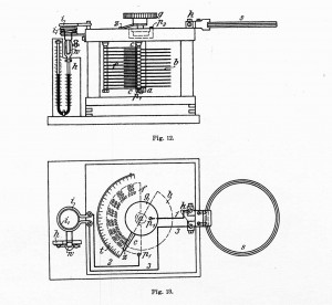 Bild 8. Der Franke-Dönitzsche Wellenmesser von 1903, Konstruktionszeichnung aus [9].